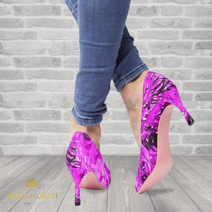 Check out our designer women's patterned, and solid colored high heels from pumps and stilettos just for you.