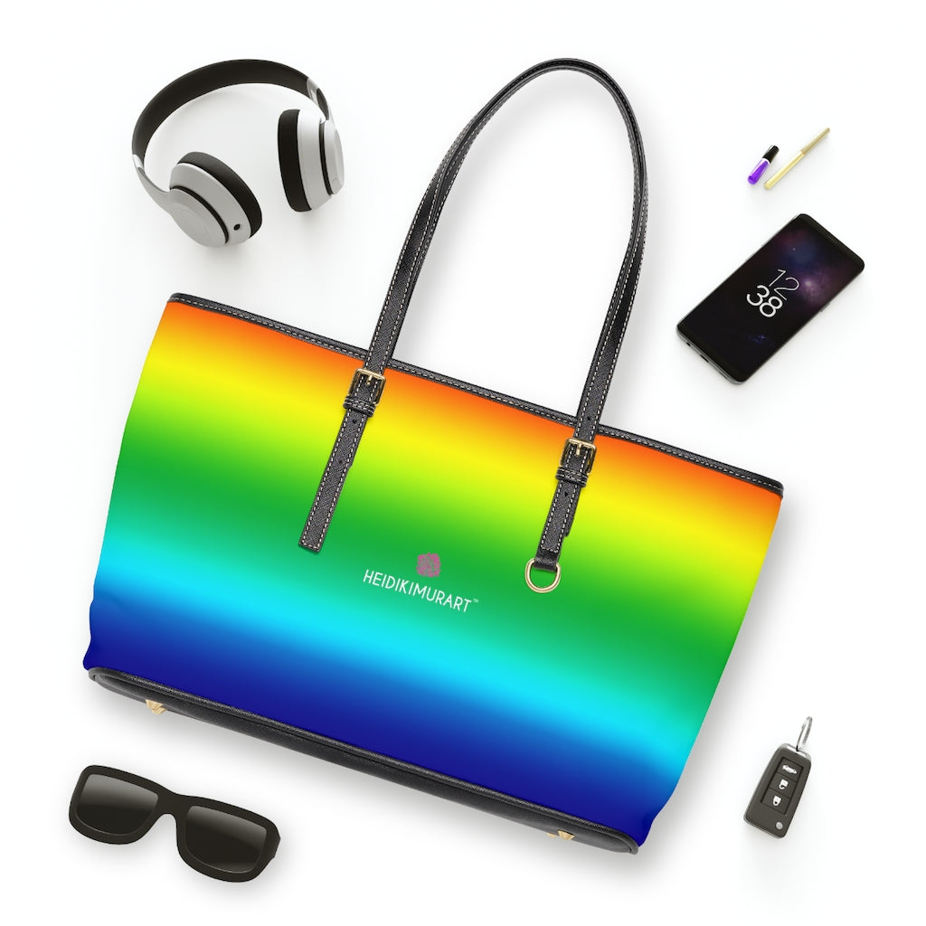 Gay Pride Cloverleaf Rainbow Tote Bag