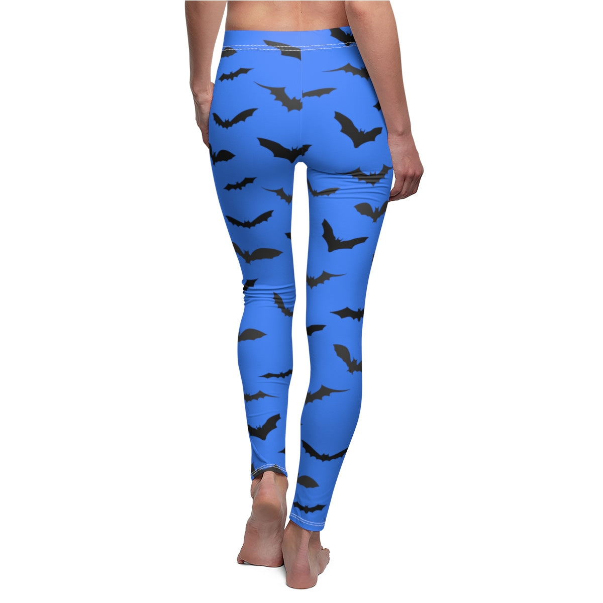 Blue Bat's Women's Leggings, Halloween Costume Cosplay Casual Tights