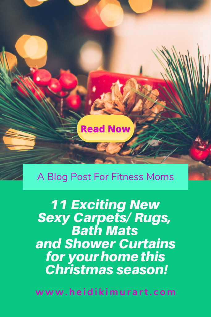 11 Exciting New Sexy Carpets/ Rugs, Bath Mats and Shower Curtains for your home this Christmas!