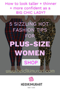 5 Hot Tips for Plus Size Women's Fashion-How to look skinnier and Embrace your sexy curves?
