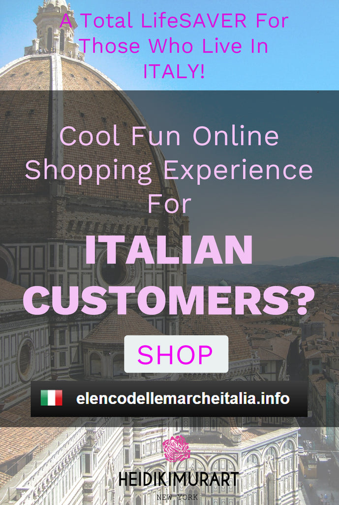 Looking For A Fun Online Shopping Experience in Italy? A lifesaver for those who live in Italy!