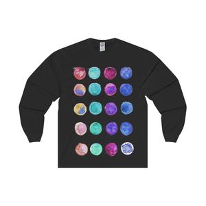See our curated collection of designer men's long sleeve t-shirts. Perfect to wear on the go during those cold winter/ fall snowy months.
