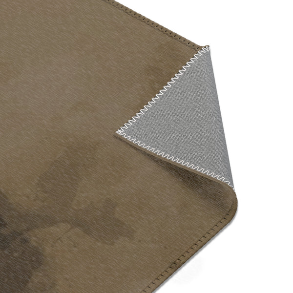 Brown Abstract Best Area Rugs