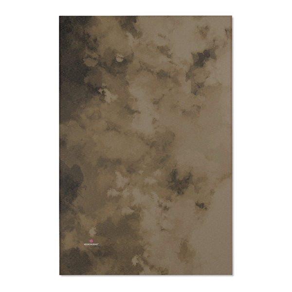 Brown Abstract Best Area Rugs