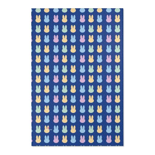 Blue Bunny Area Rugs