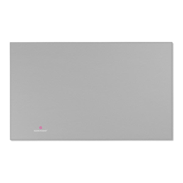 Grey Solid Color Area Rugs