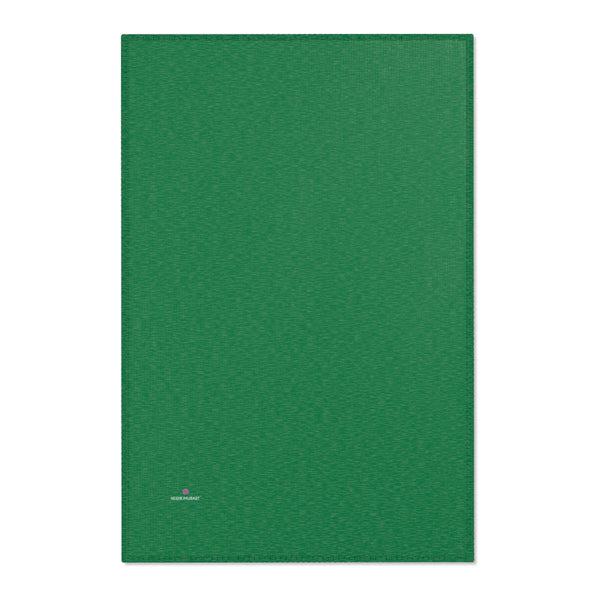 Dark Green Solid Color Carpet, Best Area Rugs