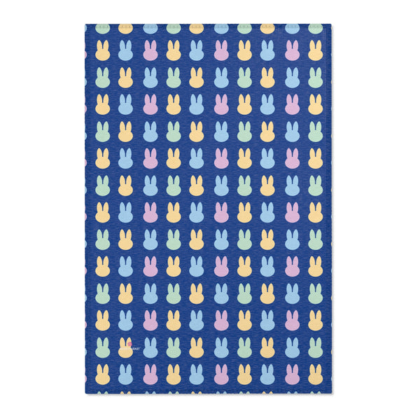 Blue Bunny Area Rugs