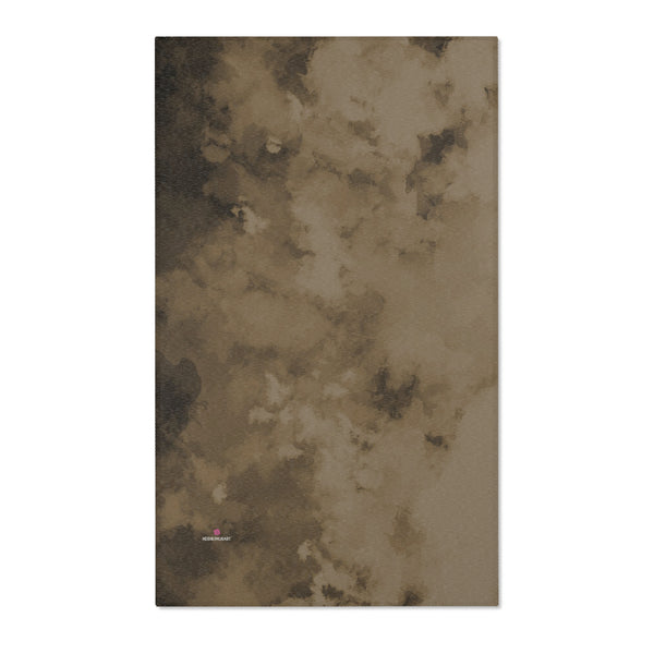 Brown Abstract Best Area Rugs