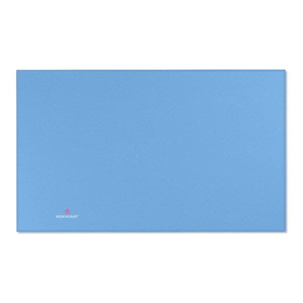 Light Blue Solid Color Carpet, Best Area Rugs