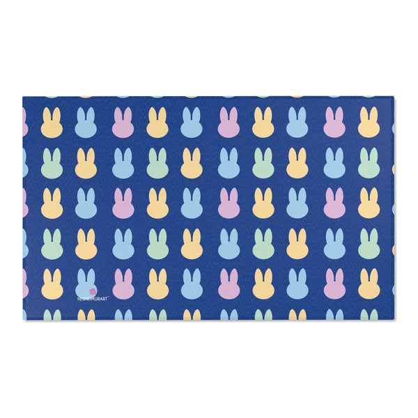 Blue Bunny Area Rugs