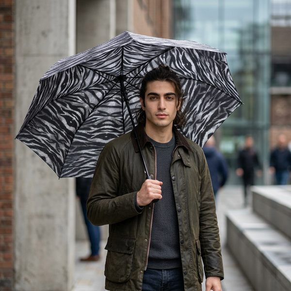 Semi-Automatic Foldable Umbrella