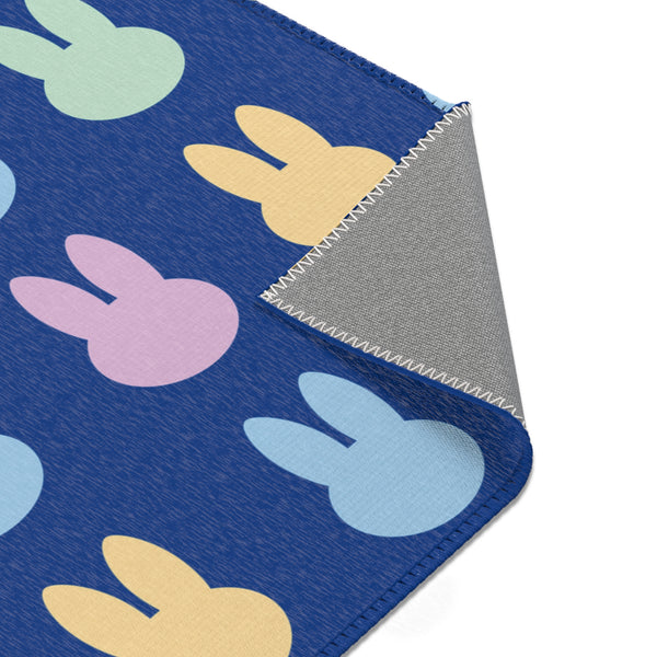 Blue Bunny Area Rugs