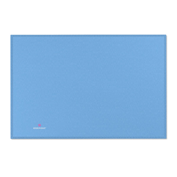 Light Blue Solid Color Carpet, Best Area Rugs
