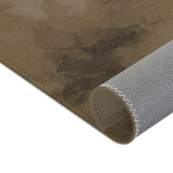 Brown Abstract Best Area Rugs