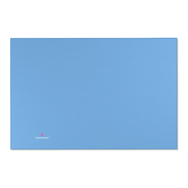 Light Blue Solid Color Carpet, Best Area Rugs