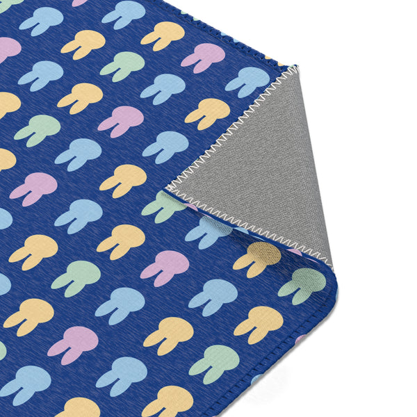 Blue Bunny Area Rugs