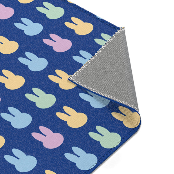 Blue Bunny Area Rugs