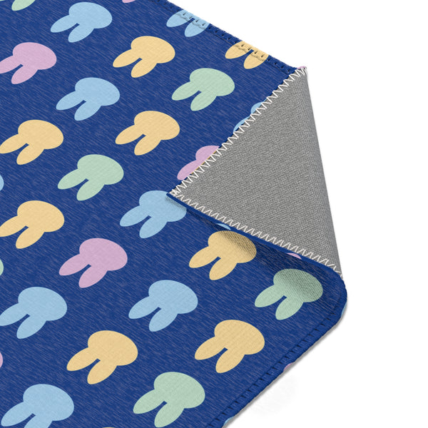 Blue Bunny Area Rugs