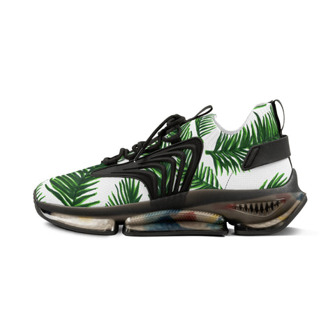 Tropical Leaves Men's Mesh Sneakers, Palm Leaves Print Best Comfy Men's Mesh-Knit Designer Premium Laced Up Breathable Comfy Sports Sneakers Shoes (US Size: 5-12) Mesh Athletic&nbsp;Shoes, Mens Mesh Shoes,&nbsp;Mesh Shoes Men,&nbsp;Men's Classic Low Top Mesh Sneaker, Men's Breathable Mesh Shoes, Mesh Sneakers Casual Shoes&nbsp;