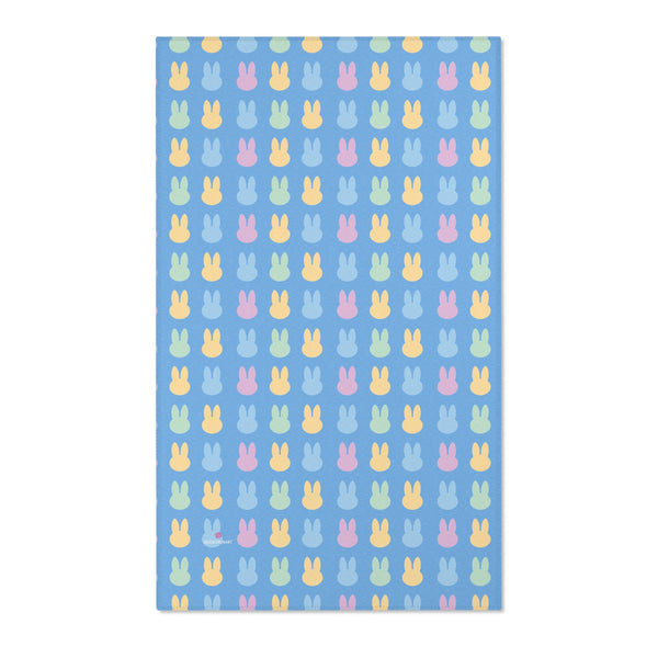 Blue Bunny Rabbit Area Rugs