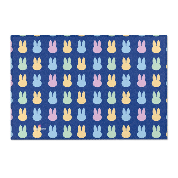 Blue Bunny Area Rugs