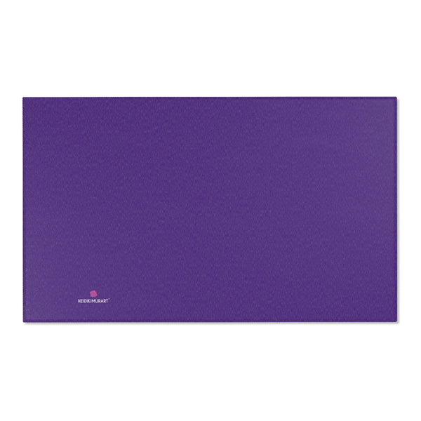 Dark Purple Color Carpet, Solid Color Best Area Rugs