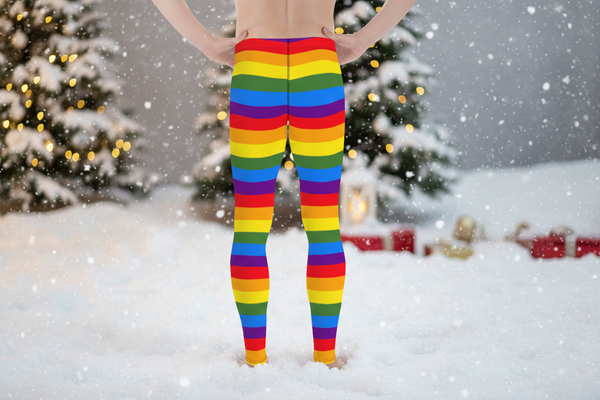 Rainbow Flag Best Meggings, Men's Leggings