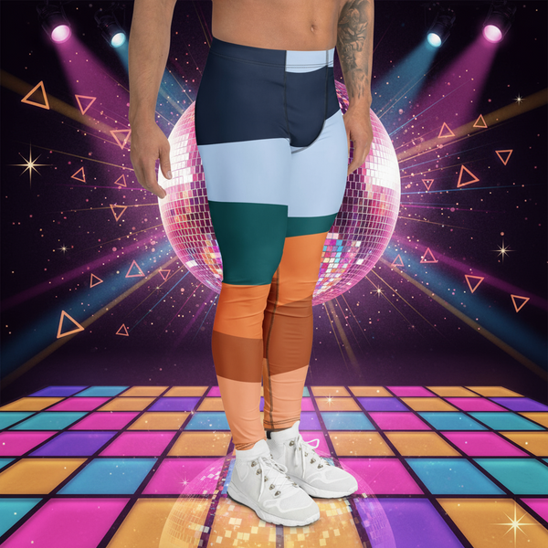 Abstract Colors Men's Leggings