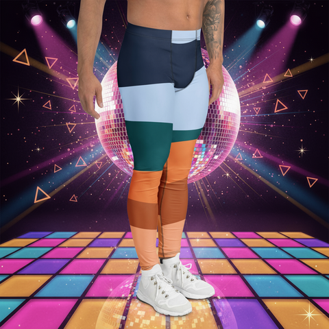 Abstract Colors Men's Leggings