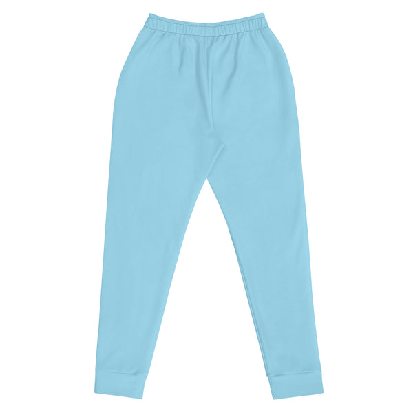 Blue Solid Color Women's Joggers