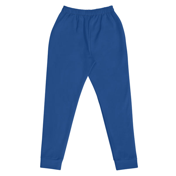 Blue Solid Color Women's Joggers