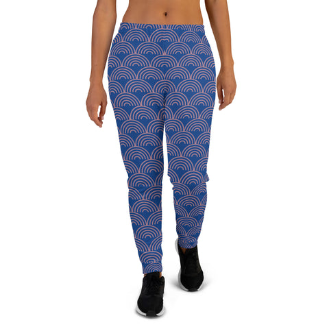 Blue Pink Rainbow Women's Joggers