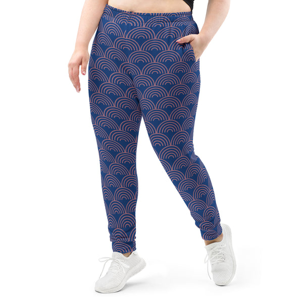 Blue Pink Rainbow Women's Joggers