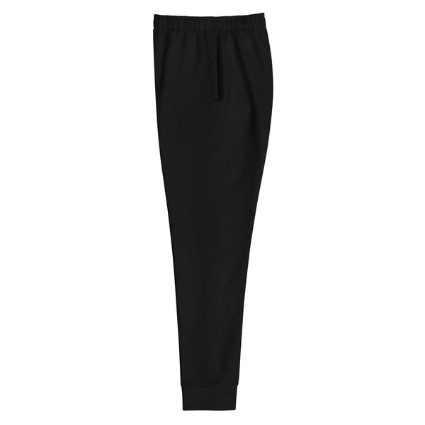 Black Solid Color Women's Joggers