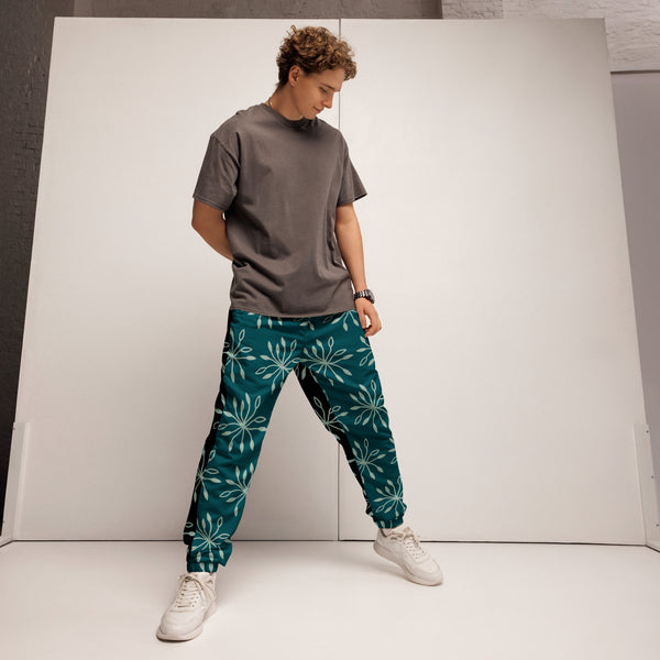 Blue Abstract Unisex Track Pants