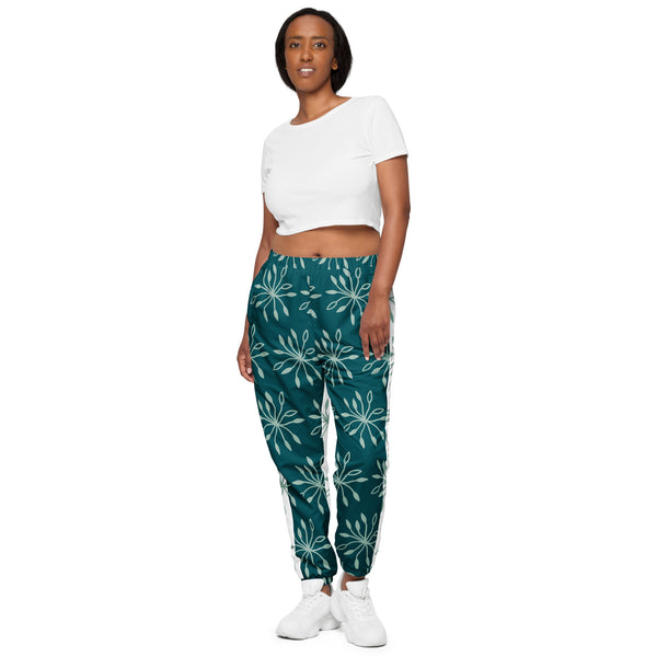 Blue Abstract Unisex Track Pants