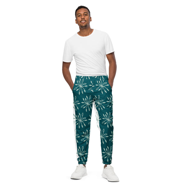 Blue Abstract Unisex Track Pants