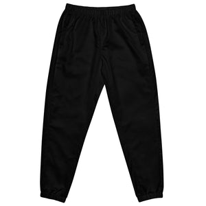 Black Unisex track pants, Solid Color Track Pants