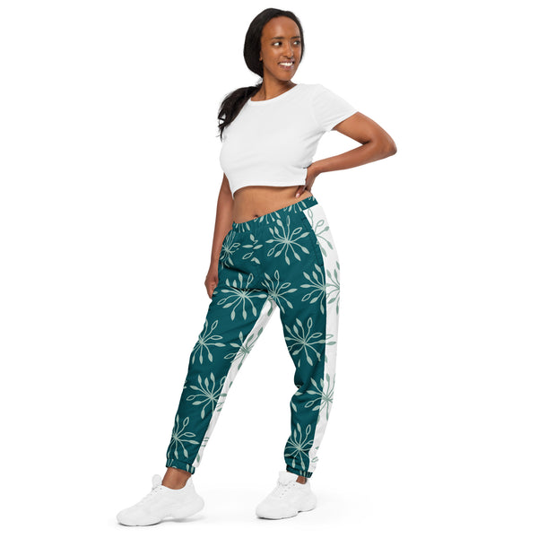 Blue Abstract Unisex Track Pants