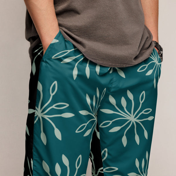 Blue Abstract Unisex Track Pants