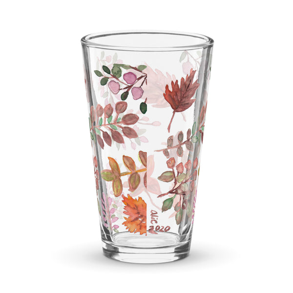 Fall Shaker pint glass