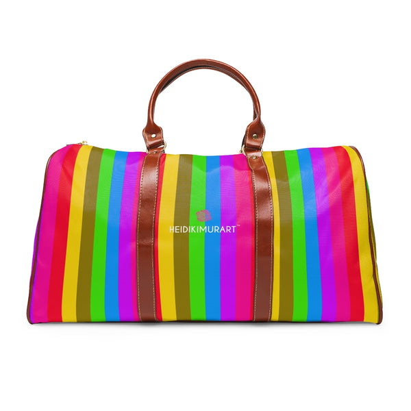 Rainbow Bright Waterproof Travel Bag