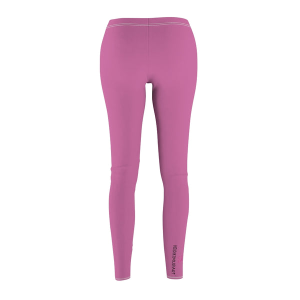Light Pink Color Casual Leggings