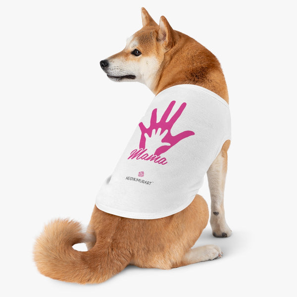 Best Pet Tank Top For Dog/ Cat, Pink Palm Hands Mom Premium Cotton Pet Clothing For Cat/ Dog Moms, For Medium, Large, Extra Large Dogs/ Cats, (Size: M, L, XL)-Printed in USA, Tank Top For Dogs Puppies Cats, Dog Tank Tops, Dog Clothes, Dog Cat Suit/ Tshirt, T-Shirts For Dogs, Dog, Cat Tank Tops, Pet Clothing, Pet Tops, Dog Outfit Shirt, Dog Cat Sweater, Gift Dog Cat Mom Dad, Pet Dog Fashion 