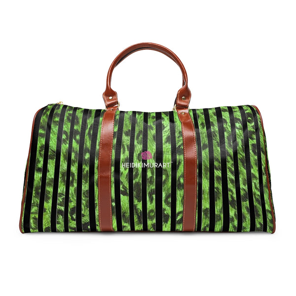 Leopard Stripes Waterproof Travel Bag