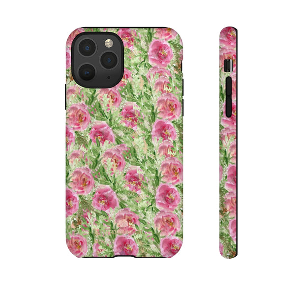 Garden Rose Phone Case, Roses Floral Print Tough Designer Phone Case -Made in USA-Phone Case-Printify-iPhone 11 Pro-Glossy-Heidi Kimura Art LLC
