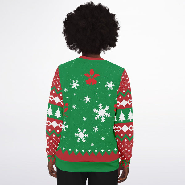 Candy Cane Christmas Adult's Sweatshirt