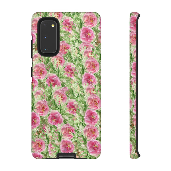 Garden Rose Phone Case, Roses Floral Print Tough Designer Phone Case -Made in USA-Phone Case-Printify-Samsung Galaxy S20-Glossy-Heidi Kimura Art LLC